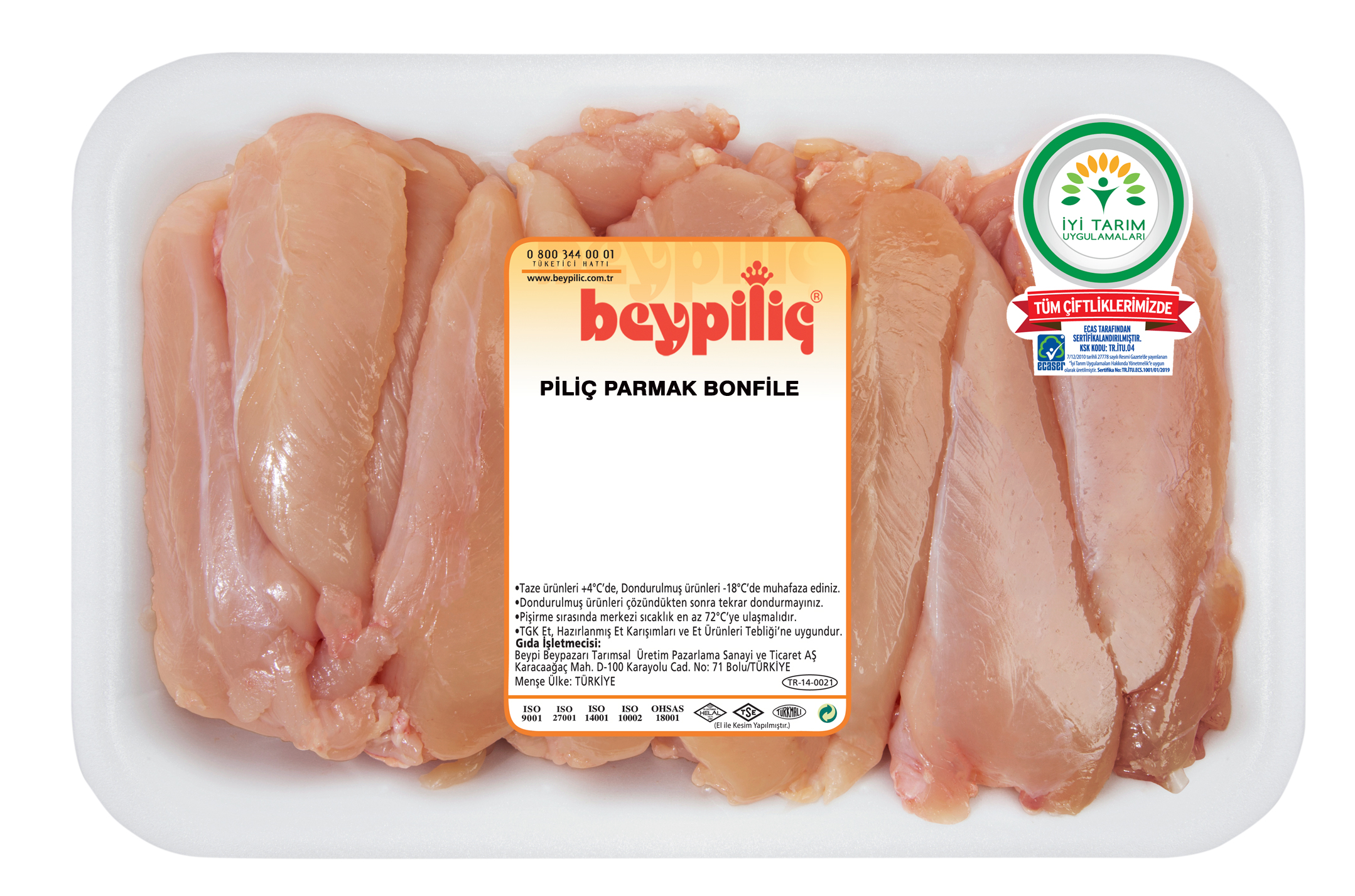 Piliç Parmak Bonfile